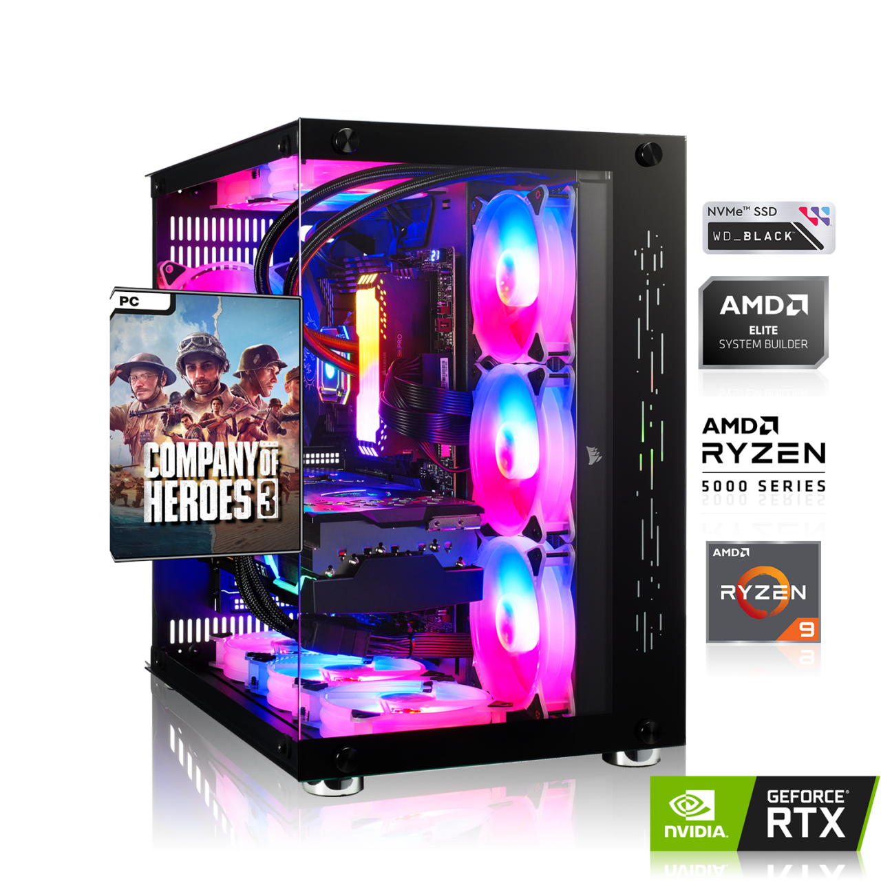 HIGH END GAMING PC | AMD Ryzen 9 7950X3D 16x4.20GHz