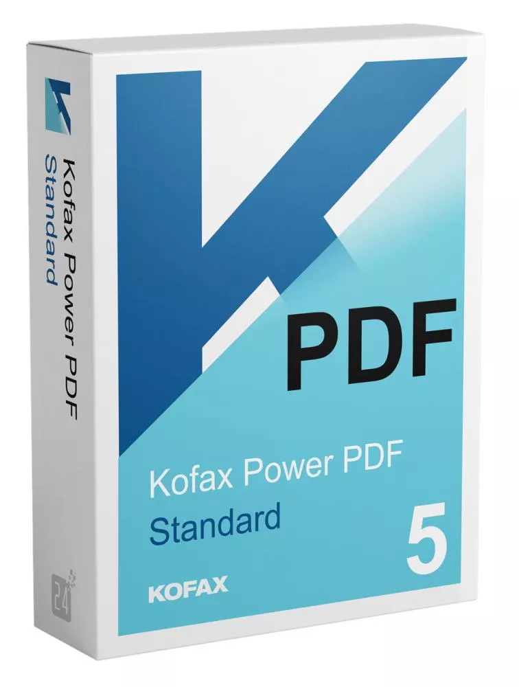 Kofax Power PDF Standard 5.0 ESD (1 PC - perpatual) ESD, refurbished Computer