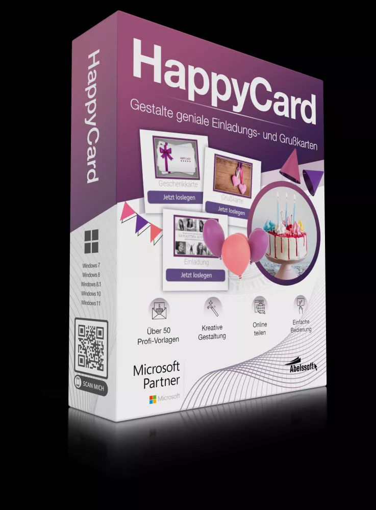 Abelssoft HappyCard (1 PC / perpetual) ESD, refurbished Computer