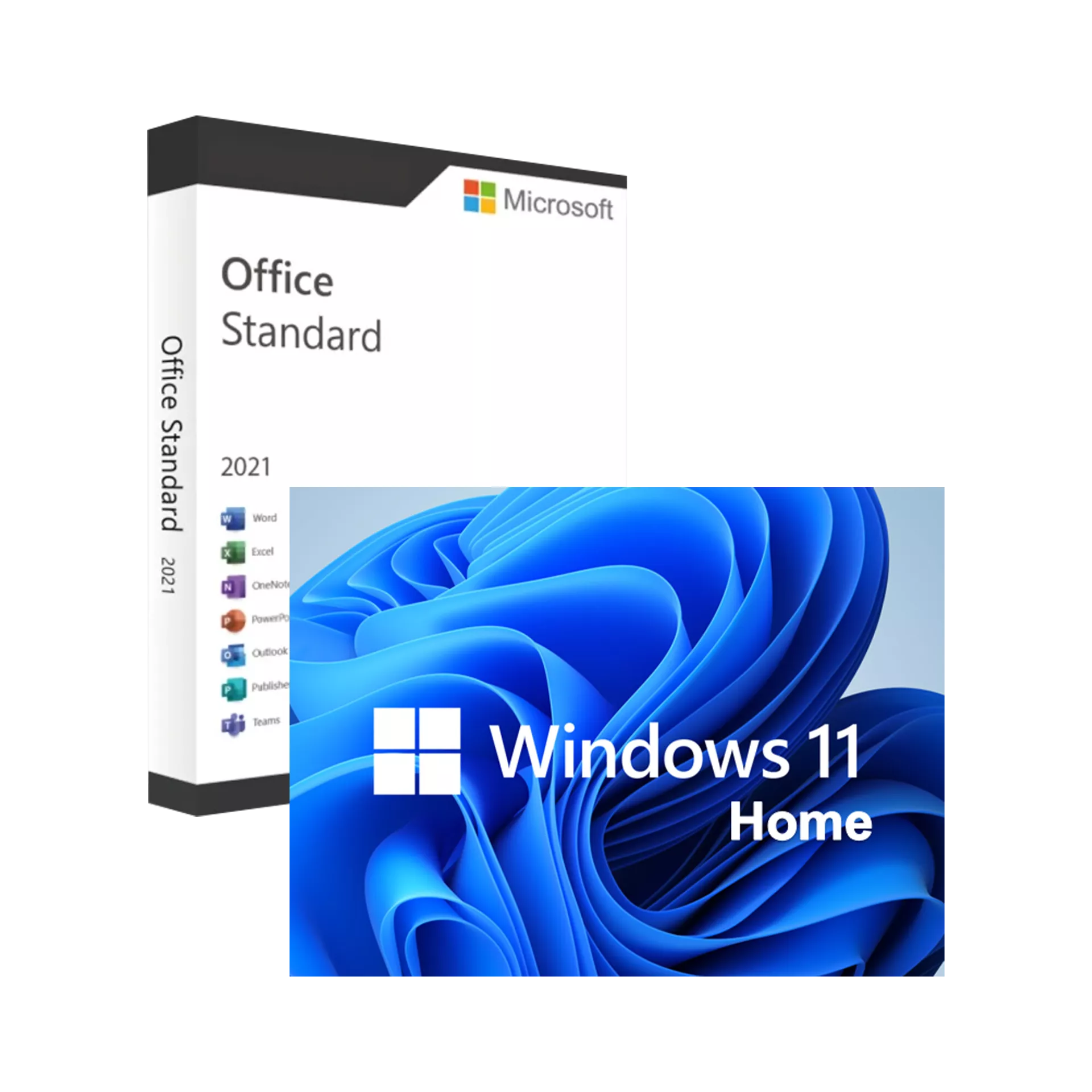 Windows 11 Home und Office 2021 Standard 32- und 64bit Ausführung, deutsch, ESD
