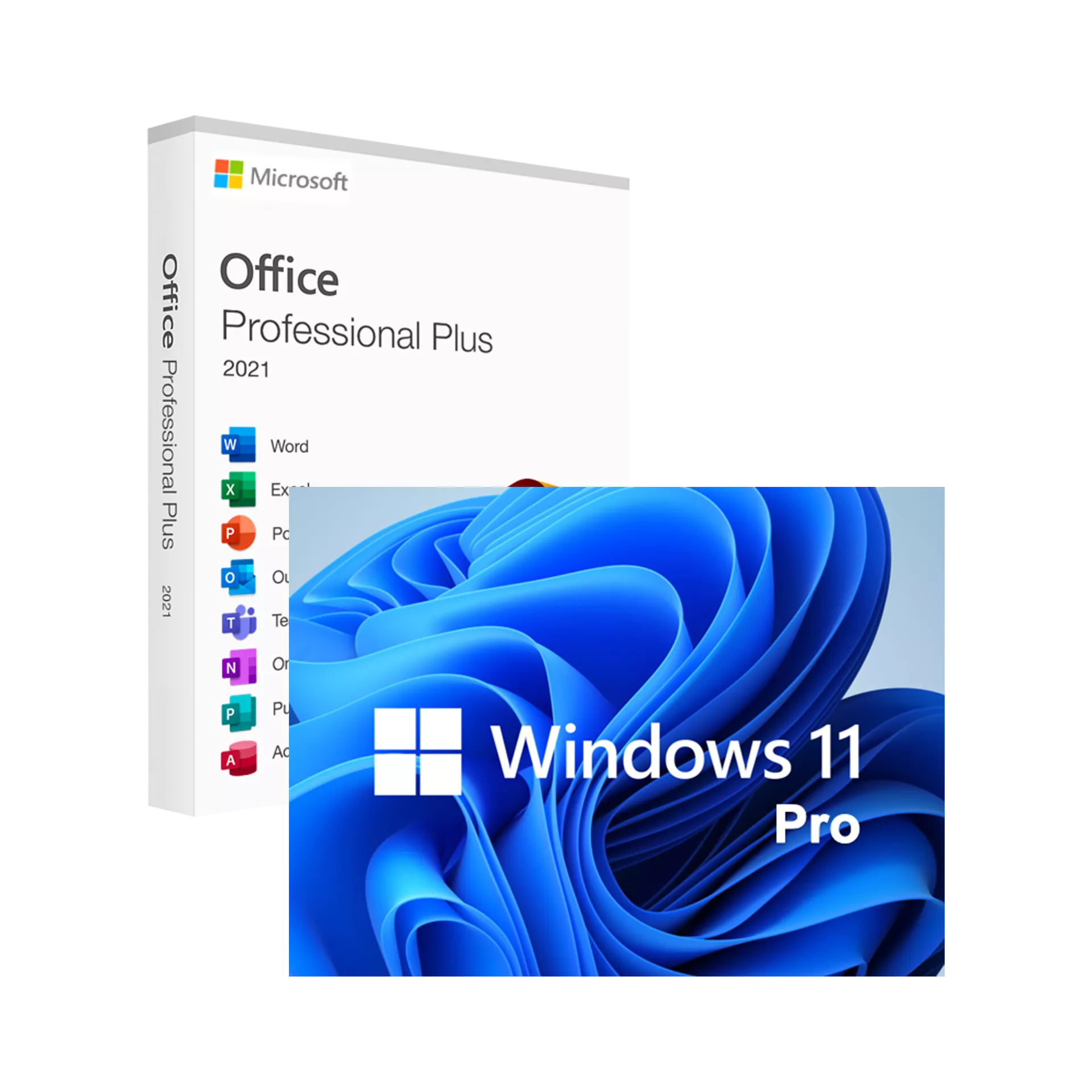 Windows 11 Pro und Office 2021 Pro Plus 32- und 64bit Ausführung, deutsch, ESD