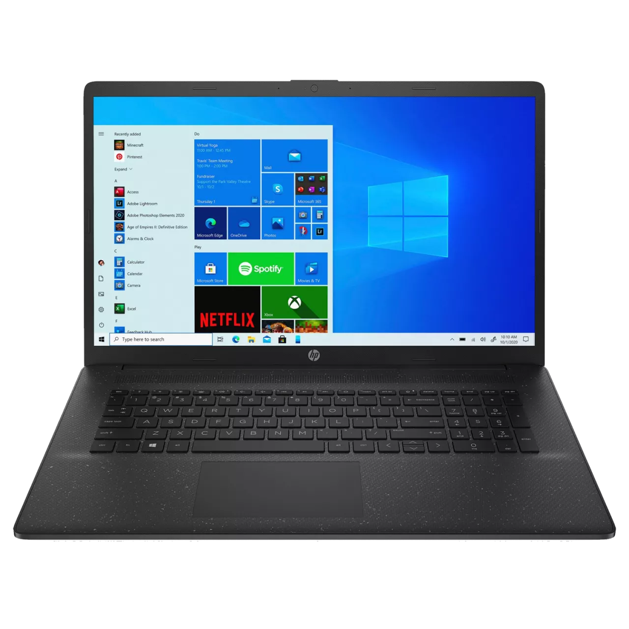 Laptop HP 17-cp1453ng | AMD Ryzen 5 5625U | Radeon Graphics | 8GB RAM | 512GB M.2 SSD | Windows 11 Pro | DE-Layout (QWERTZ)